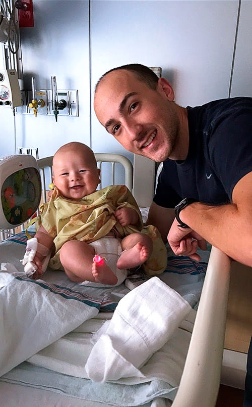 Emmett and Scott Shaughnessy smiling