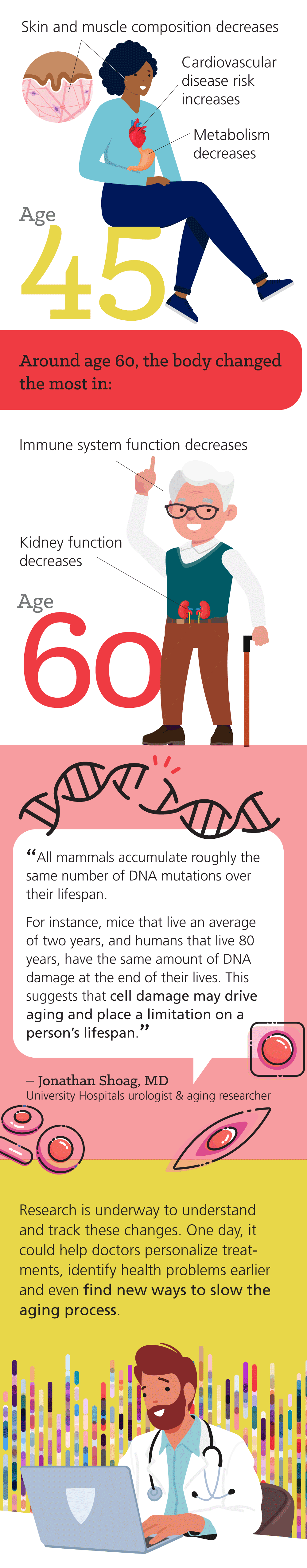 Infographic: How Well Will You Age? Your Cells May Hold Clues