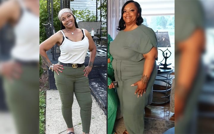 Shawnte Richardson before and after