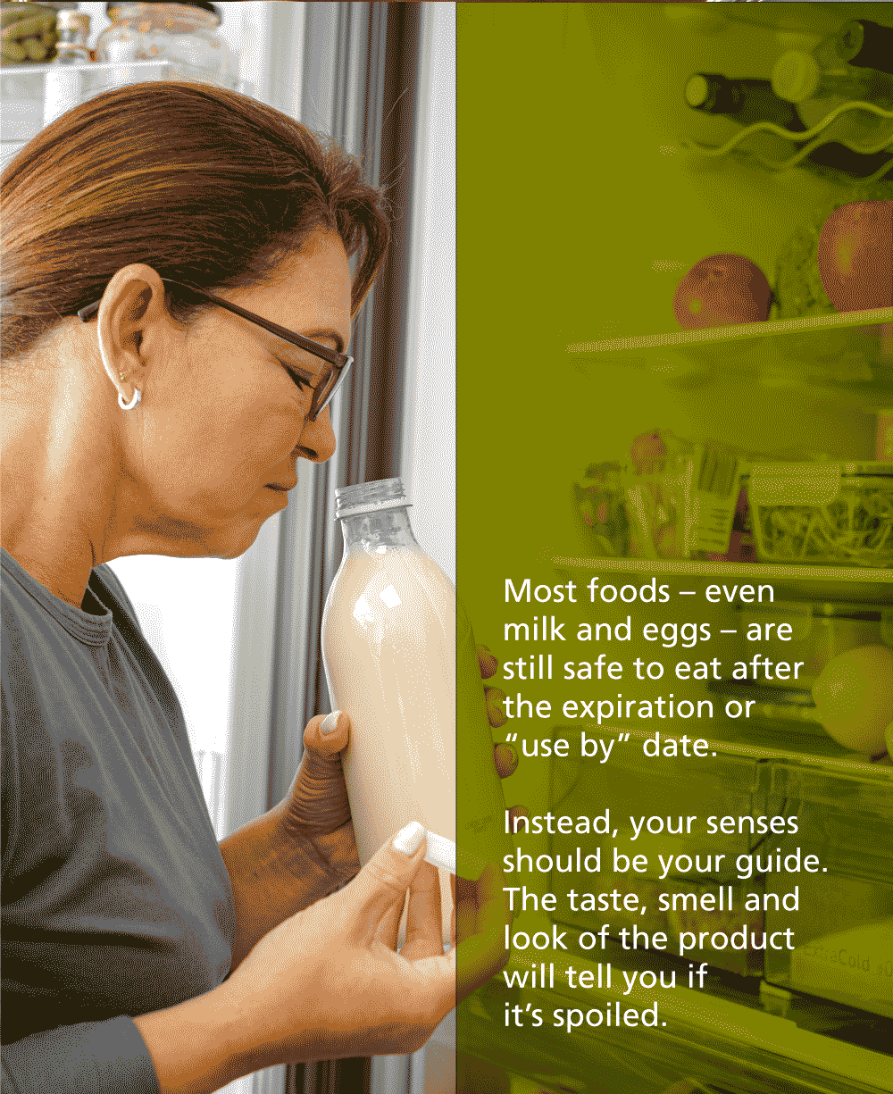 Infographic: Is Food Safe to Eat After the Expiration Date?