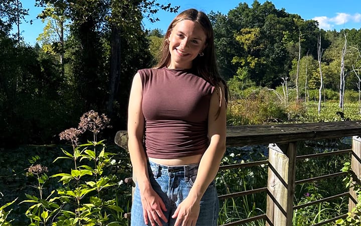 Lorelei Winslow poses outside