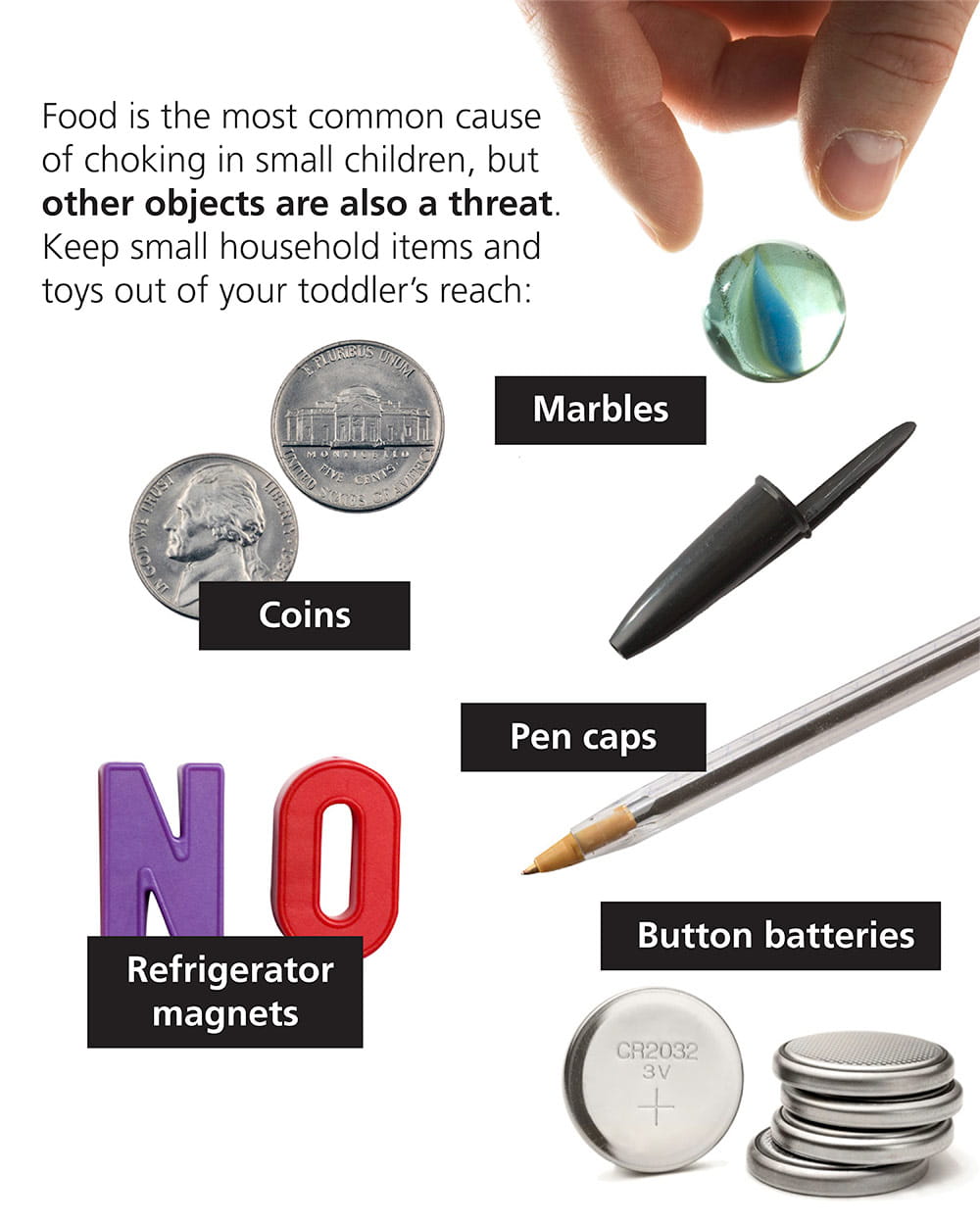 Infographic: Keep Kids Safe From Common Choking Hazards