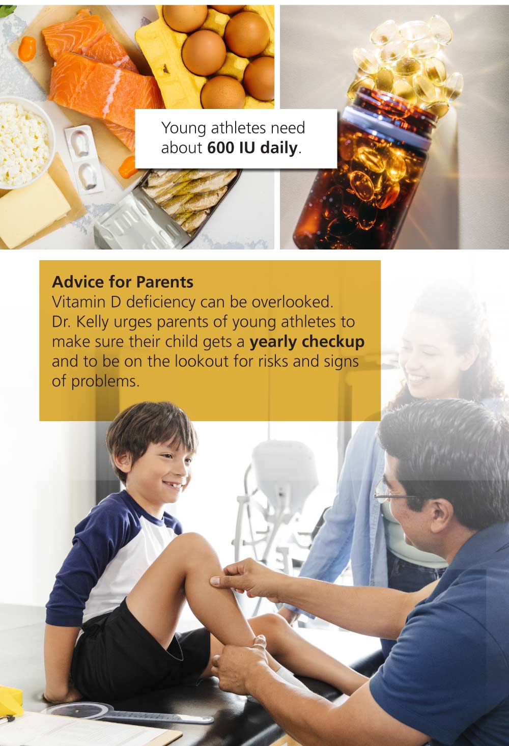 Infographic: Low Vitamin D: A Hidden Cause of Fractures in Young Athletes (4/5)