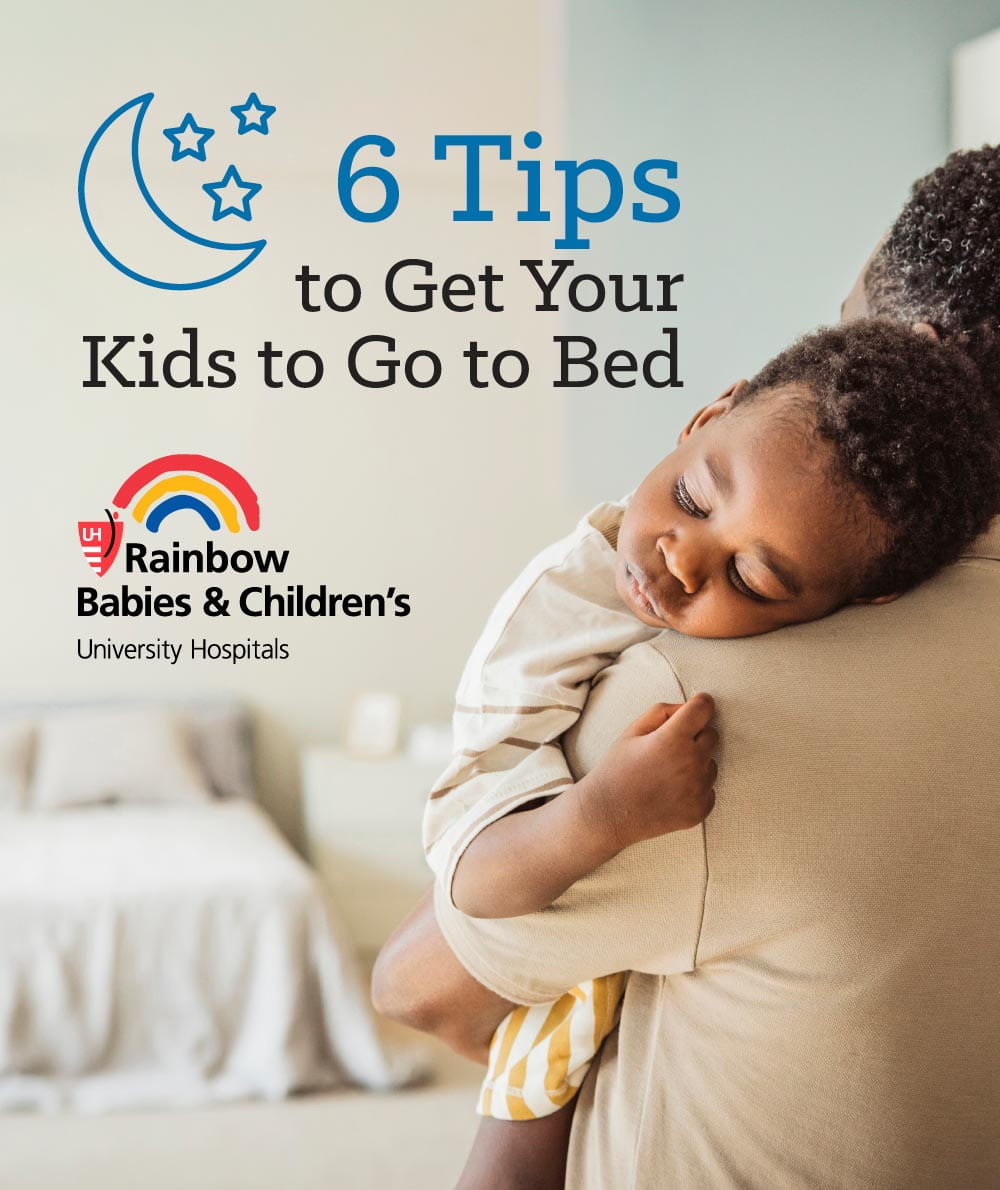 Infographic: 6 Tips to Get Your Kids to Go to Bed