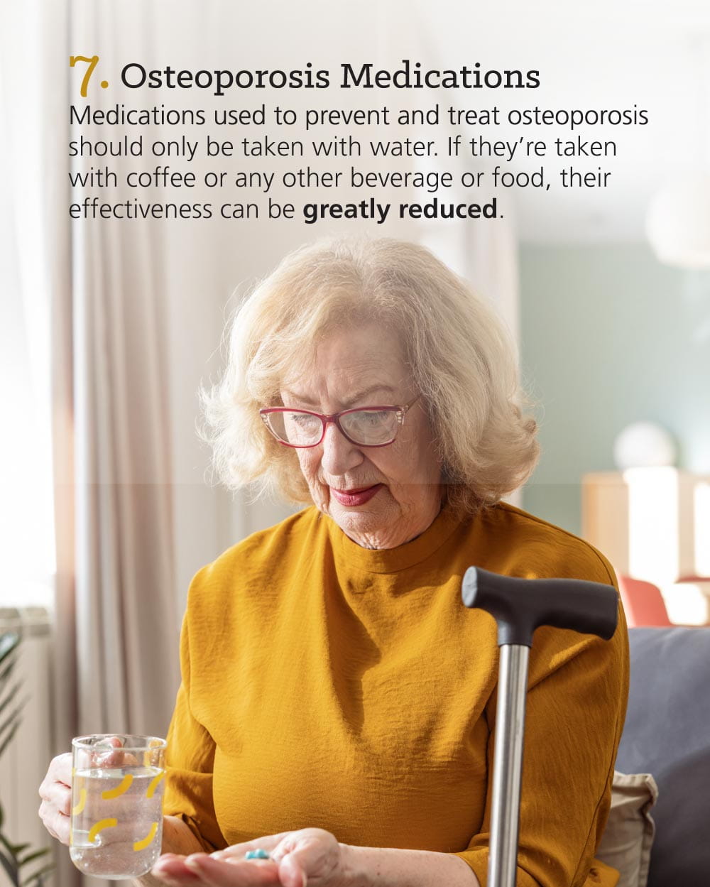 Infographic: 9 Medications That Don’t Mix Well With Coffee: Osteoporosis Medications