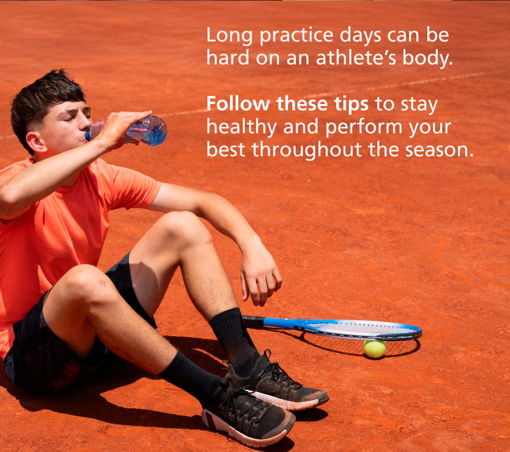 Infographic: Two-a-Day Practice Tips From the Experts