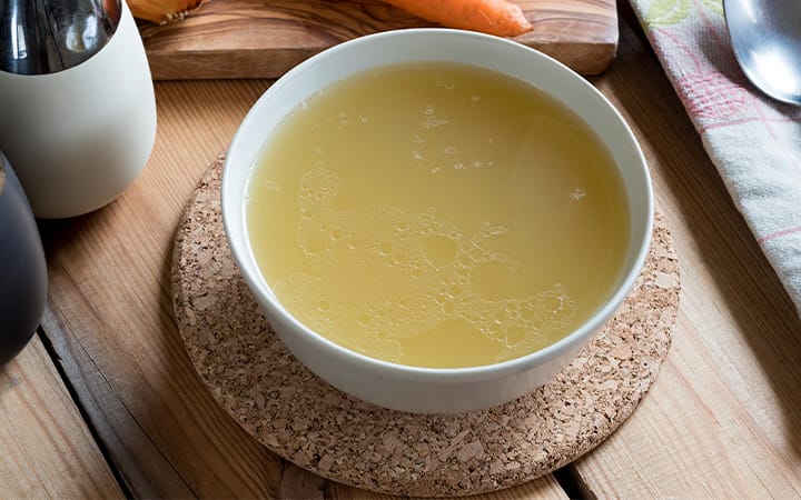 bowl of bone broth