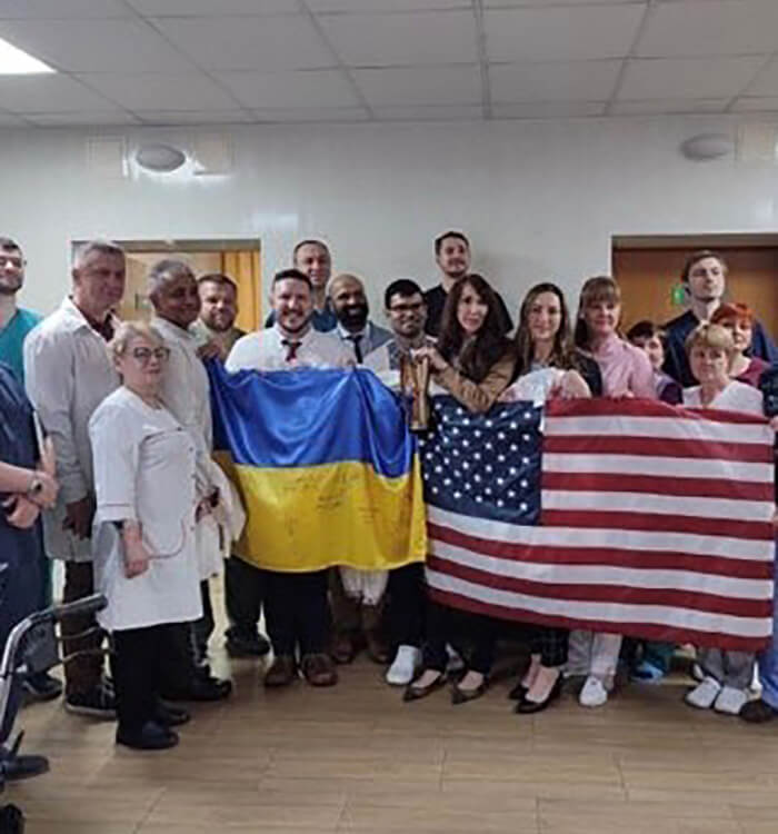 To Ukraine on a Mission