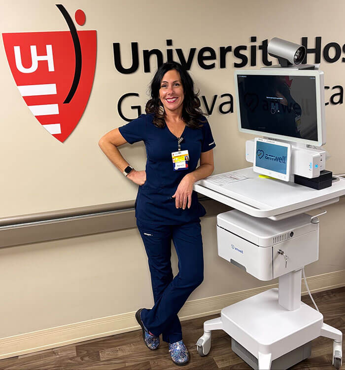 UH Geneva and Conneaut Virtual Hospitalists and Nursing