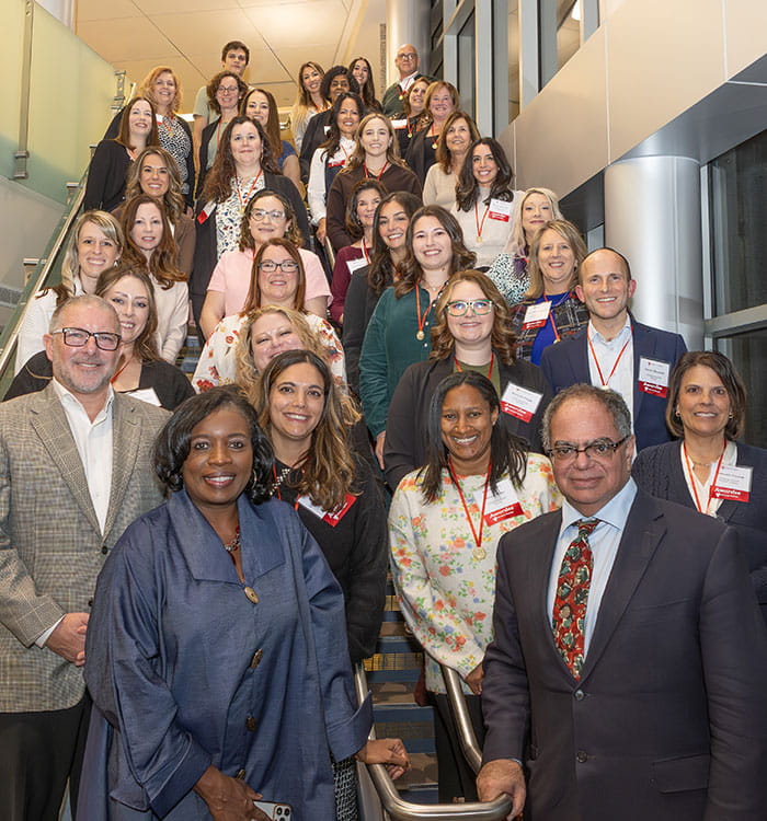 UH Distinguished Nurses 2025 group photo.