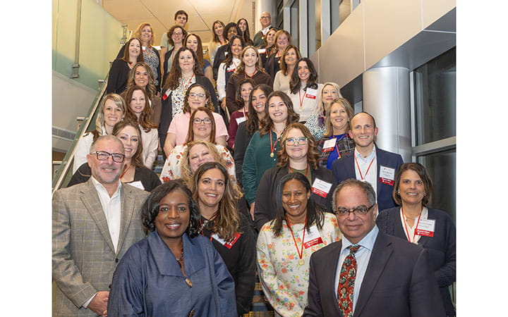 UH Distinguished Nurses 2025 group photo.
