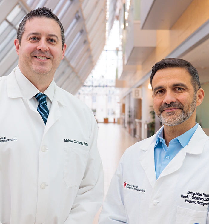 Michael Zacharias, DO and Mehdi Shishehbor, DO