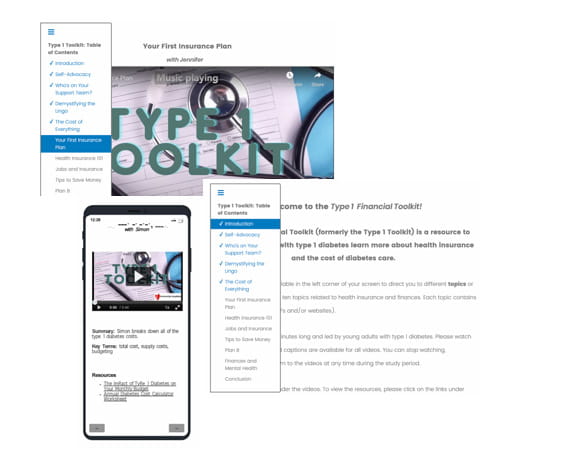 Diabetes toolkit images
