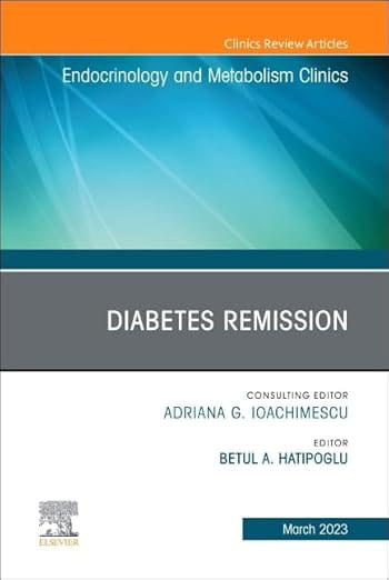 Diabetes Remission medical textbook cover image