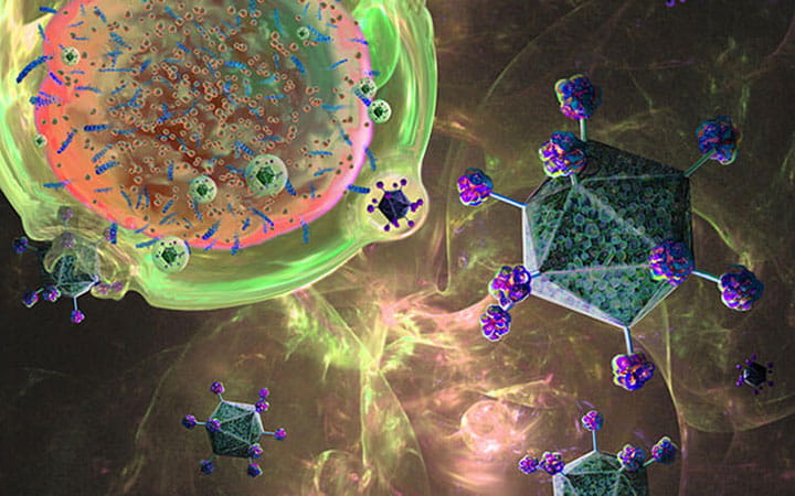 CAR T cells illustration.