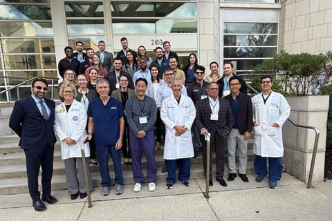 UH Neurological Institute CNS Fellows course participant group picture.