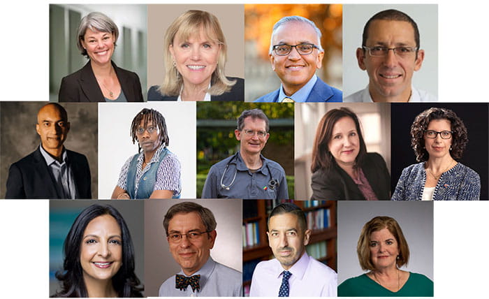 Collage picture of 2025-2025 Distinguished Speakers.