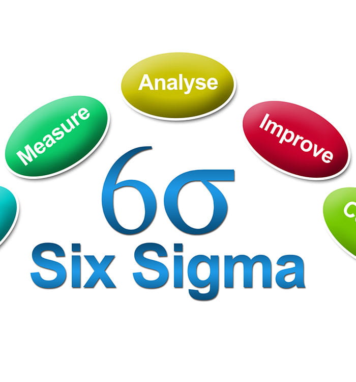 Six Sigma illustration.