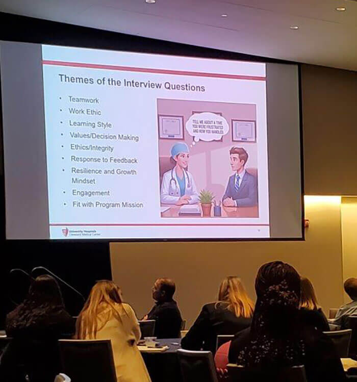 Presentation during the 2025 GME Retreat