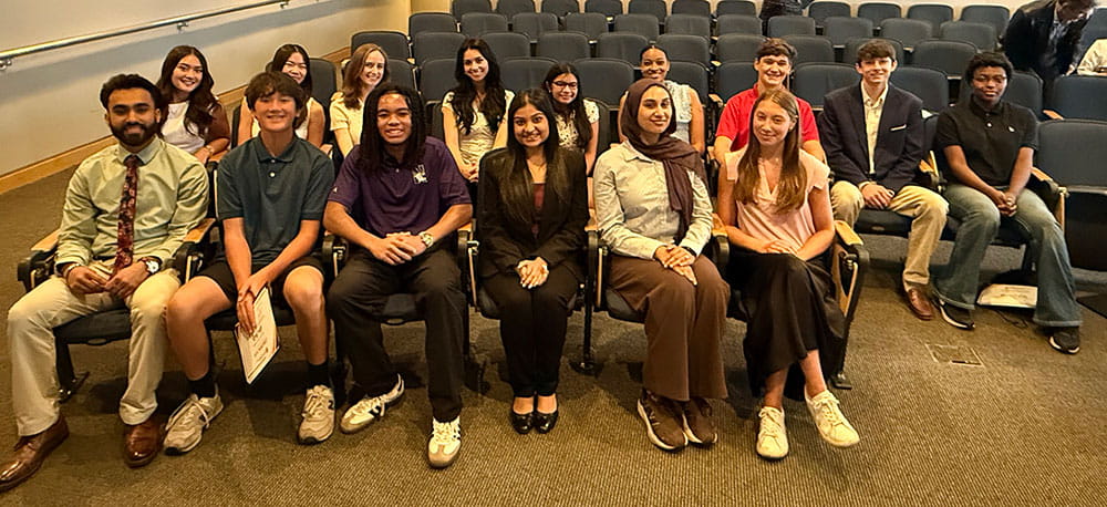The University Hospitals Health Services Research Center graduation class of 15 students from its 2026 Summer Scholar Research Program. 