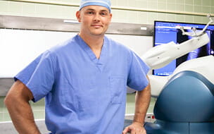 Dr. David Marsh with the Mako® robotic-assisted knee replacement solution