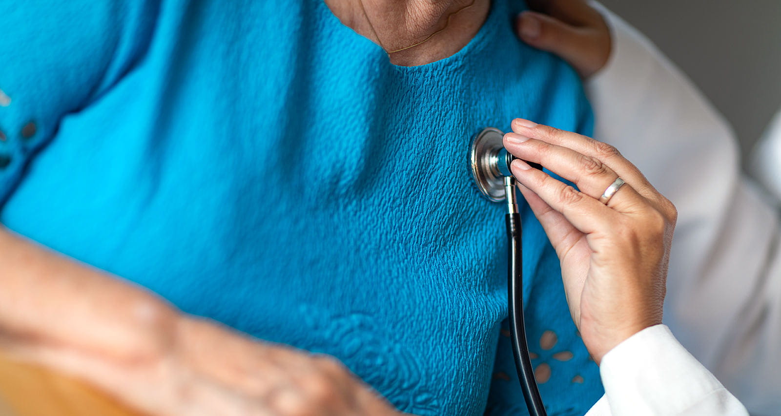 Doctor holding a symbol of a heart