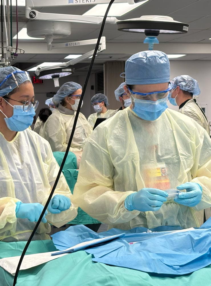 residents in surgery