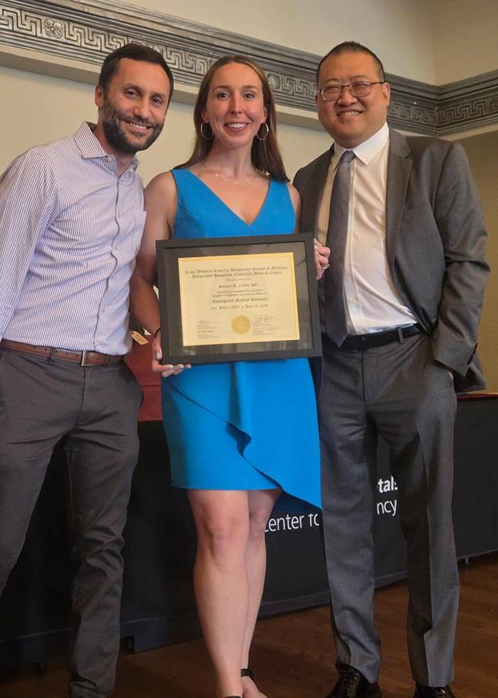 EMS fellow graduate