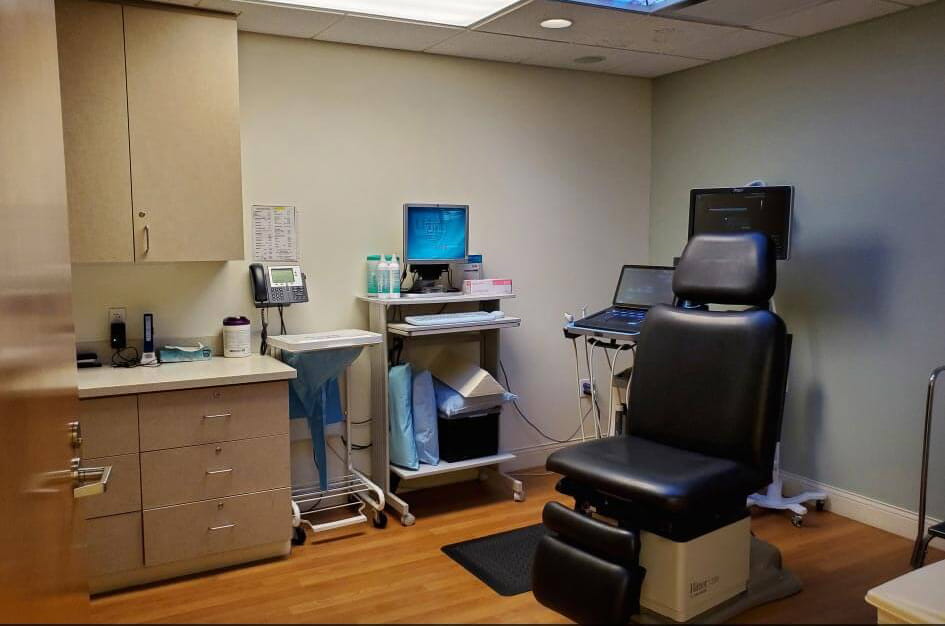 Breen Breast Center ultrasound room