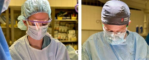 surgeons in operating room
