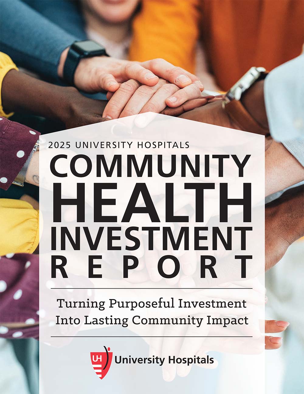Cover to the 2025 Community Health Investment Report