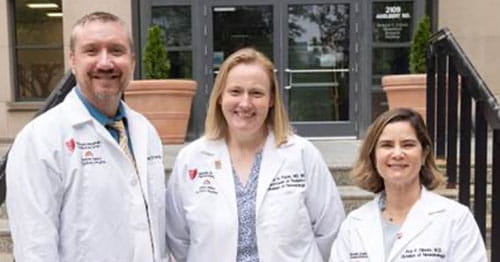 Drs. Allison Payne, Thomas “Tommy” Raffay, and Ana Ribeiro
