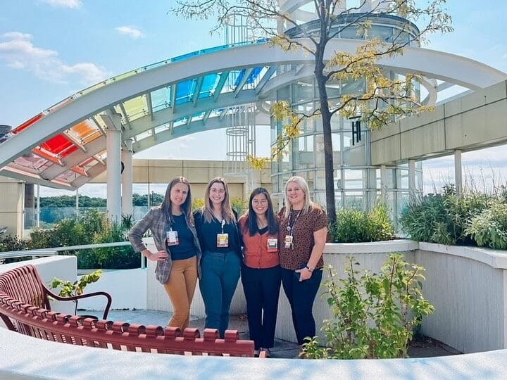 APP group on Rainbow rooftop