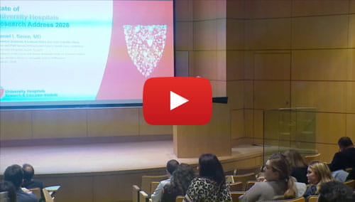 Dr. Dan Simon presenting the 2026 State of Research Address
