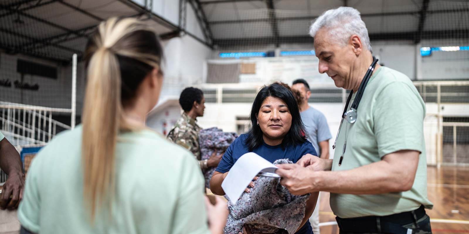 people helping community