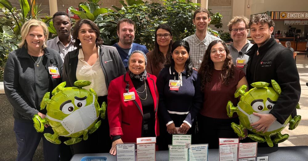 team at the UH Research Fair