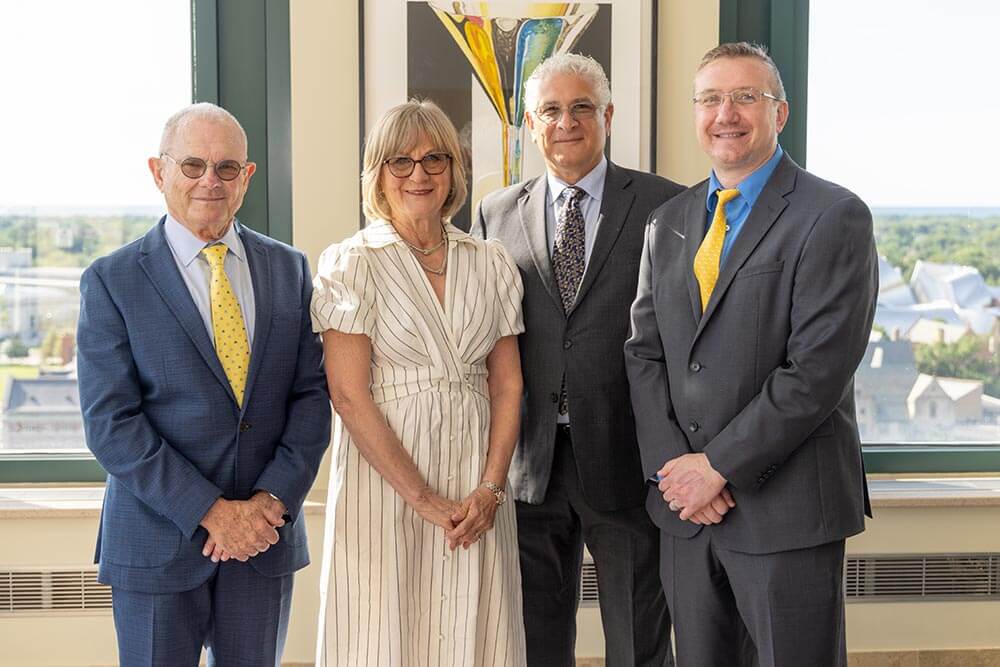 Marina and Tom Arko, Dr. Martin and Dr. Raffay