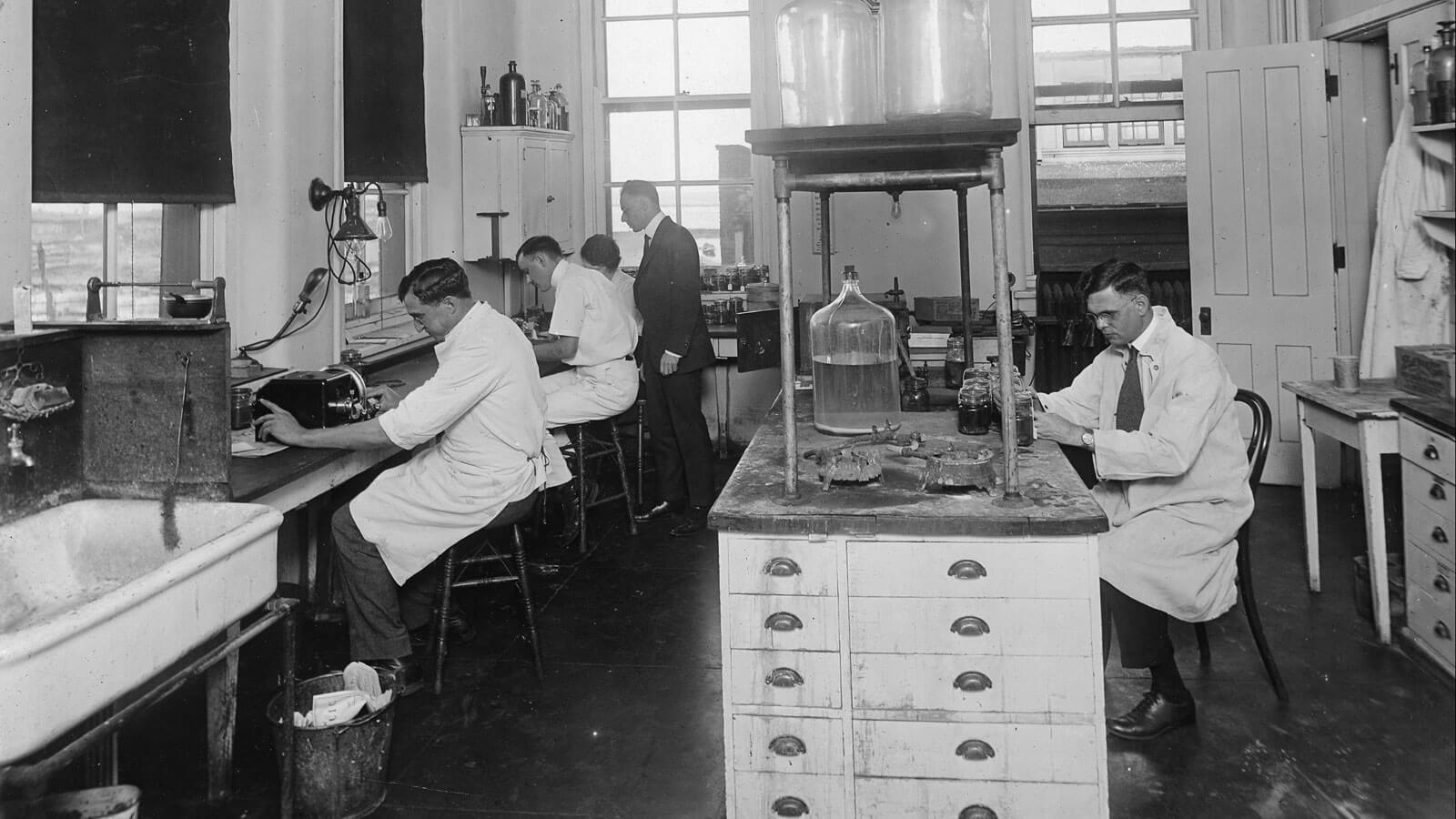 pathology lab at old Lakeside
