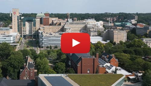 aerial view of city landscape