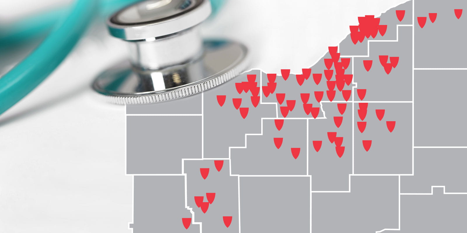 Hometown Team Locations Map