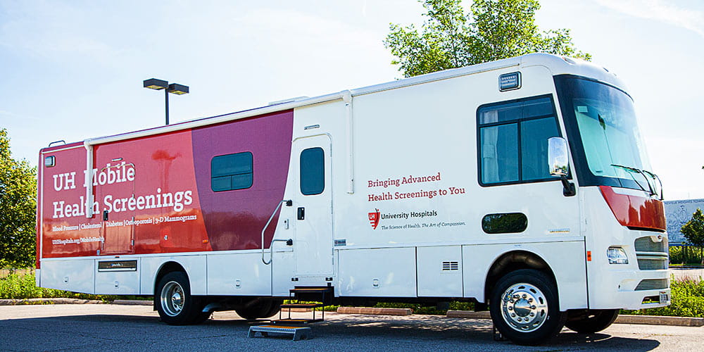 The UH Mobile Health Screenings Unit