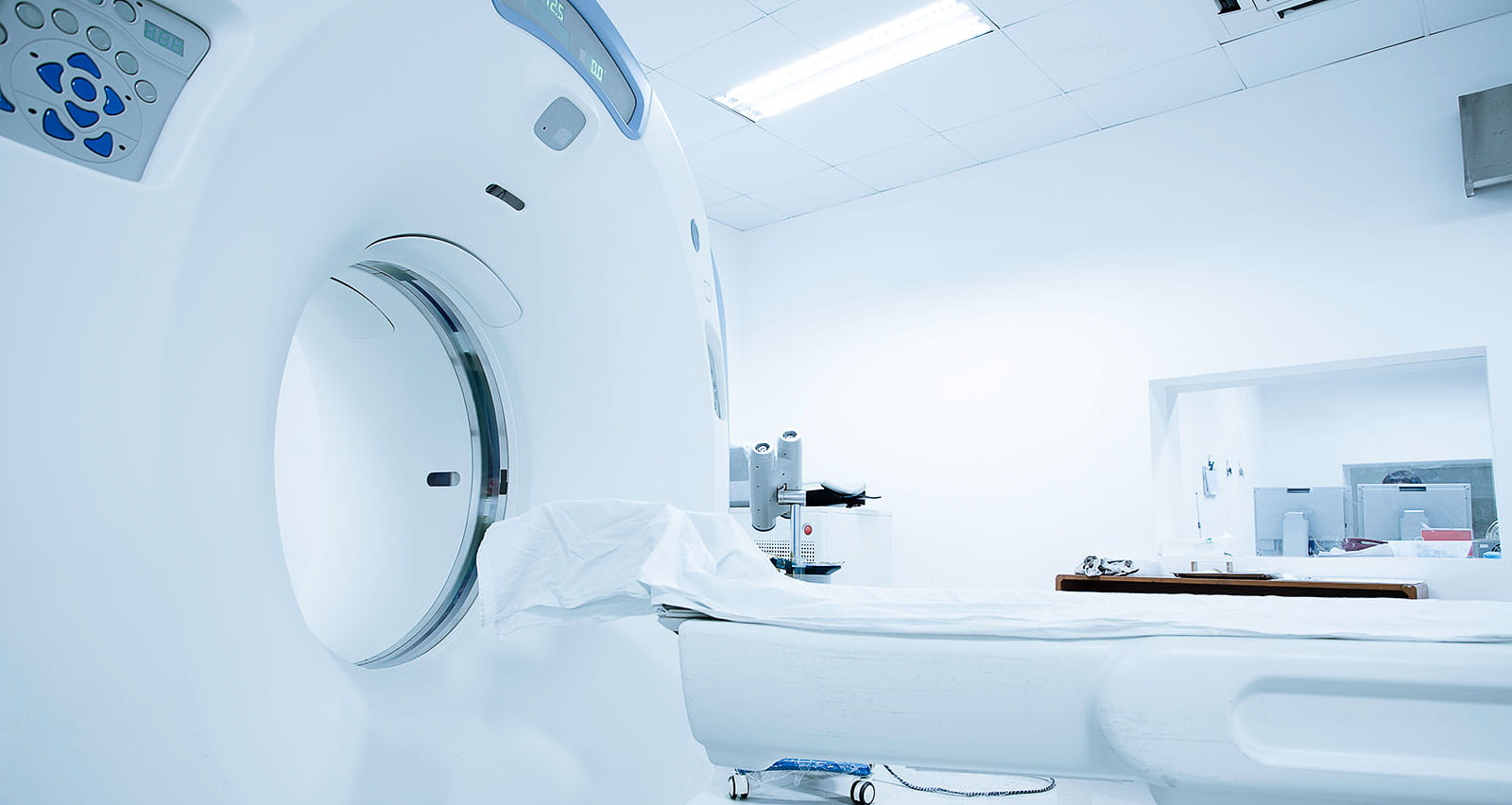 Neuro scanning equipment in hospital