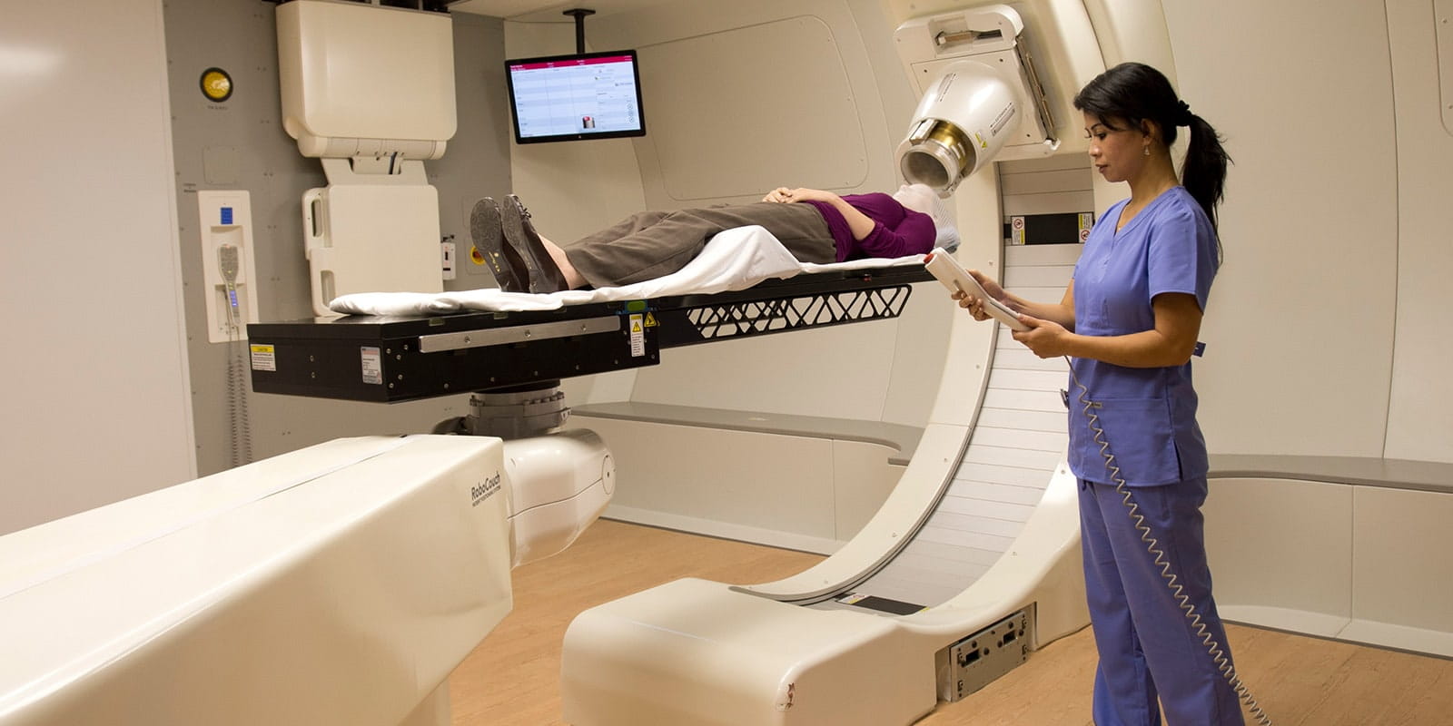 Proton Therapy machine at UH Seidman Cancer Center.