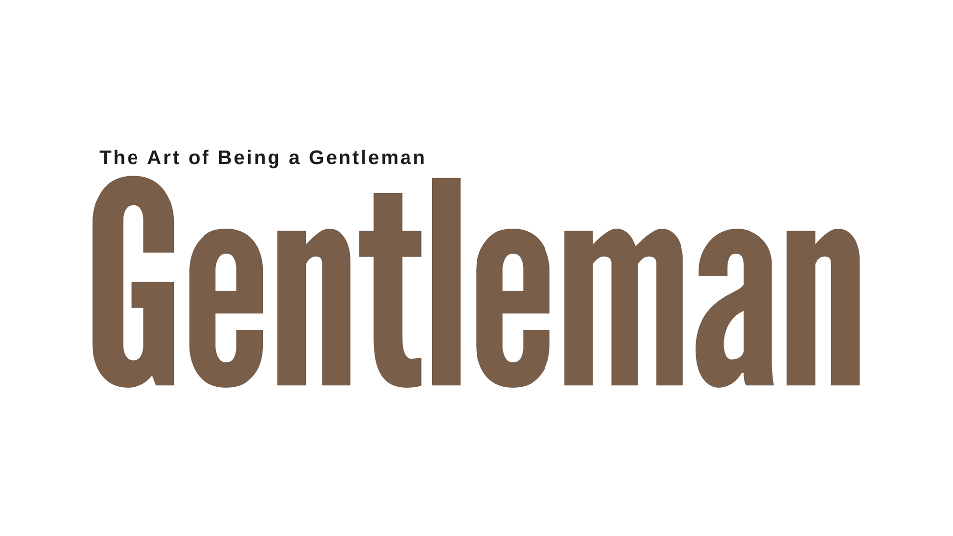 UH Cutler Center for Men presents The Art of Being a Gentleman