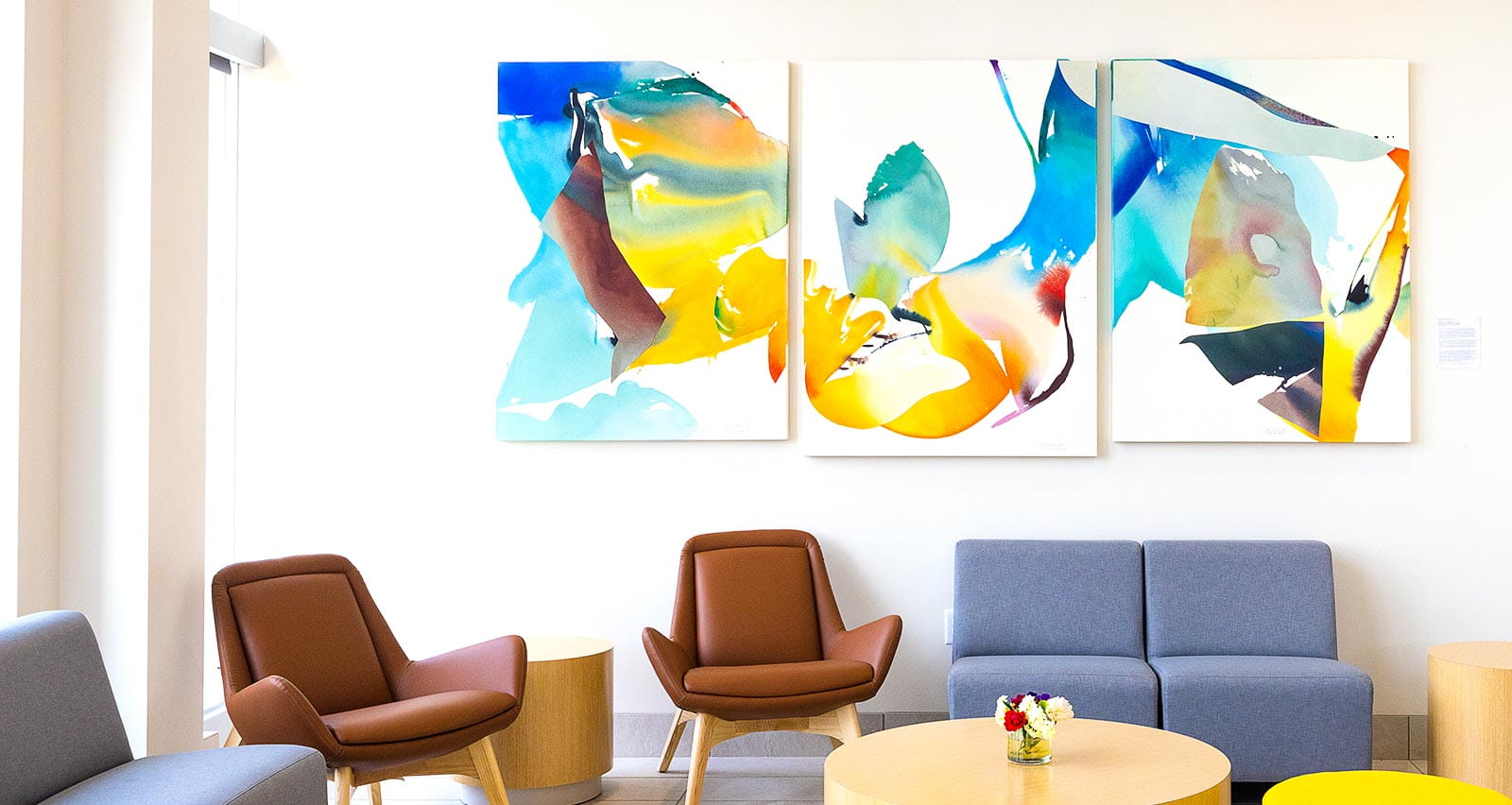 The Integrative Oncology lobby at UH Connor Whole Health in Beachwood, Ohio