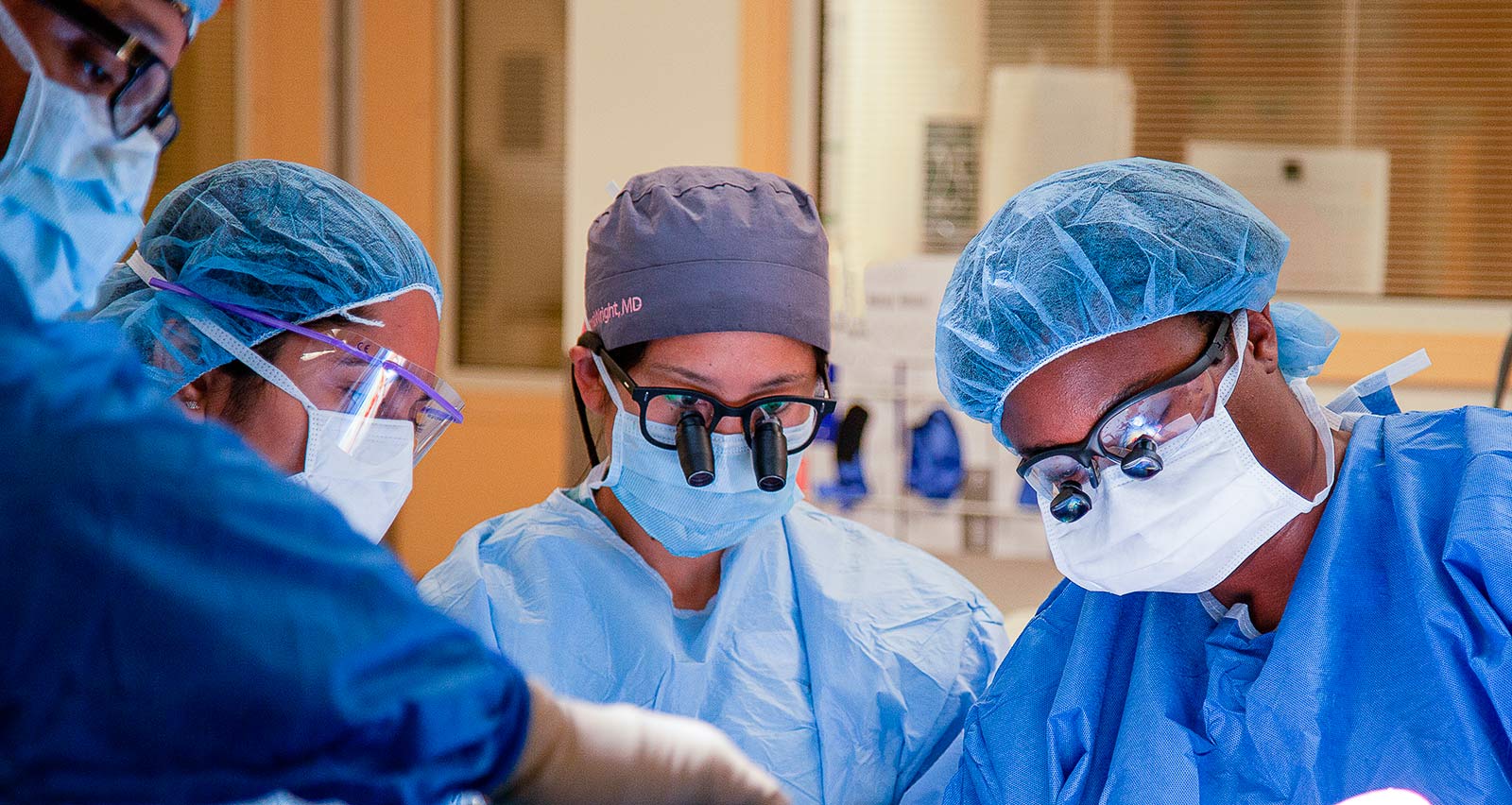 Tiffany Hodges, MD performs neurosurgery