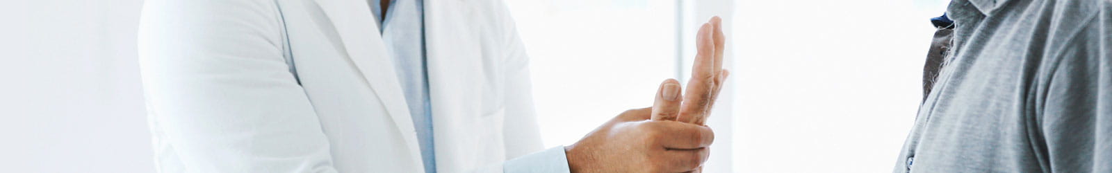 Wrist pain examination