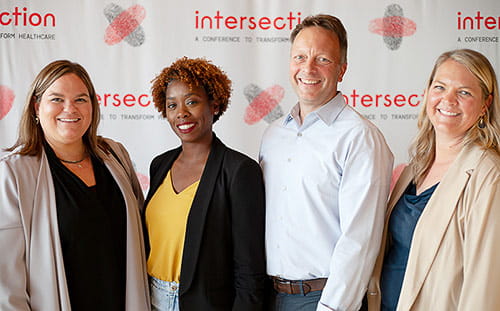 Attendees enjoyed a post-conference intermingle event with networking and socializing