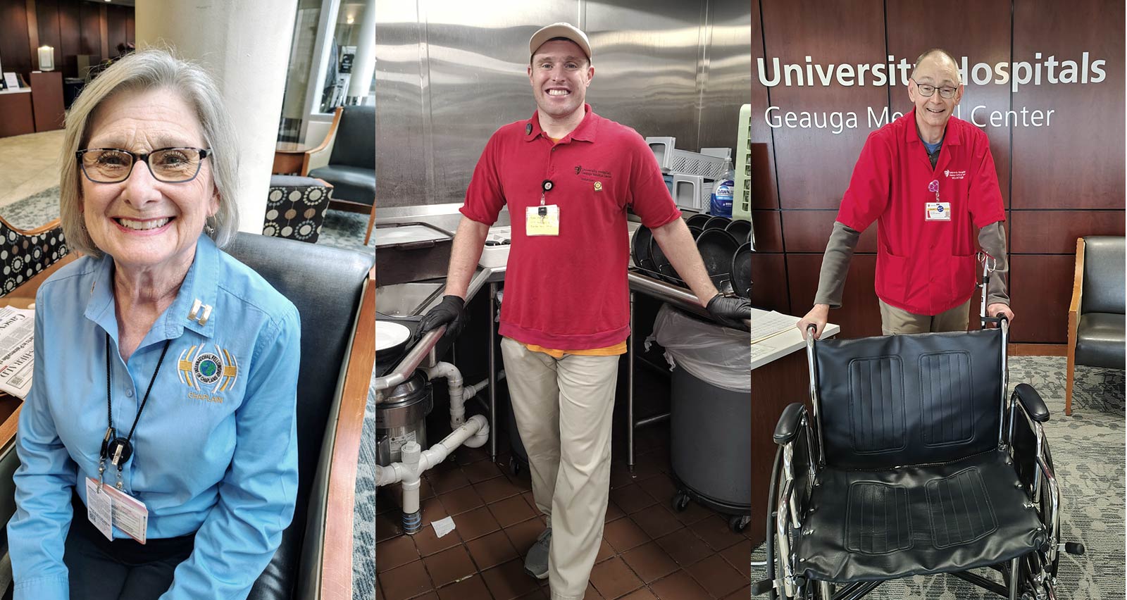 Volunteers at UH Geauga Medical Center