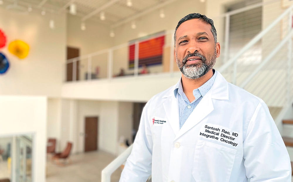 Santosh Rao, MD, Medical Director of Integrative Oncology for UH Connor Whole Health